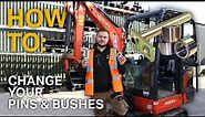 HOW TO: Change your Excavator Pins & Bushes