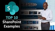 The Top 10 SharePoint Intranet Examples