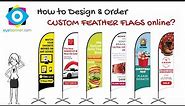 How to Design Feather Flags Custom?