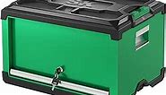 SK Modular Stackable Storage Tool Box, 20.5 Inch, 1-Door Steel Box, Patented Auto-Lock Mechanism, Holds up to 60 Lbs