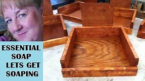 How to Make Soap Display Boxes in the Wood Shop like Soap Molds with Essential Soap