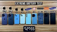 Xiaomi 14 Pro vs iPhone 15 Pro Max vs Samsung S23 Ultra vs S23 FE vs iPhone 15 vs 14 Battery Test 😍