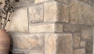 Texture Talks: Cultured Stone Fireplace by Prairie Homes