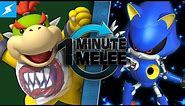One Minute Melee - Bowser Jr vs Metal Sonic (Nintendo vs SEGA)