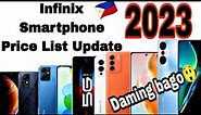 Infinix Smartphone Price List for 2023 #InfinixPriceUpdate