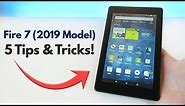 Amazon Fire 7 (New 2019 Model) Tips and Tricks!