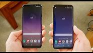 Samsung Galaxy S8 and S8+ Dual Unboxing and Comparison!