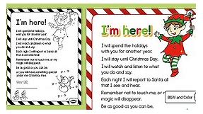 FREE Printable Elf Arrival Letter