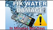 How to Fix a Wet Cell Phone in Minutes not Days