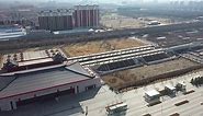 A Train Passes Through The Beijing-Zhangjiakou High-speed Railway North Railway Station in Zhangjiakou, China