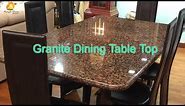 What Is Good Granite Top Dining Table Products?