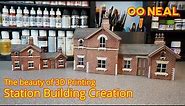 Station Building Creation in OO Gauge and O Gauge 3D Prints