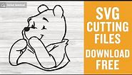 Winnie The Pooh Svg Free Cut File for Cricut