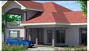 4 Bedroom Storey Building plan in Ghana