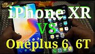 iPhone XR vs oneplus 6 speed test ,comparison