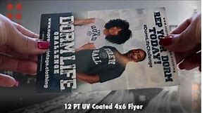 Prima Product Video: UV Coated 4x6 Flyer