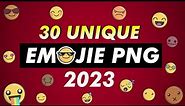 Emoji Png Pack 2023 || Emoji png pack free download || Emoji png GFX pack