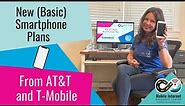 New Basic Phone Plans from AT&T & T-Mobile