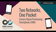 Two Networks, One Pocket: Using iPhone eSIM Dual Sim w/ Verizon, AT&T, T-Mobile, GigSky and TruPhone