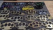 Types and Sizes of Brass Knuckles