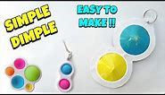 How To Make a Simple Dimple | Homemade Fidget Toy Out of Paper | DIY Simple Dimple Pop It