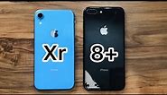 iPhone 8 Plus vs iPhone Xr / iOS 16