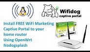 Install Free WiFi Marketing captive portal on tp-link wr841n