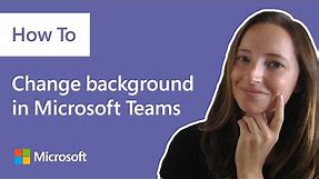 How to change your background in Microsoft Teams, a demo tutorial