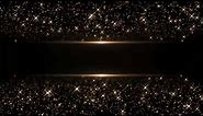 gold dust animated stars background