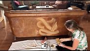 Distressing & Marbling Techniques when Restoring Leather Furniture & Upholstery