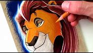 Drawing Mufasa from The Lion King - FAN ART FRIDAY