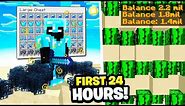 The #1 RICHEST MINECRAFT FACTIONS First 24 Hours... (INSANE)