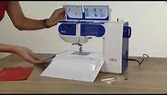 Elna Lotus Sewing Machine Demonstration