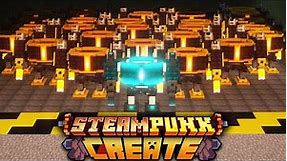 I Built an ARMY OF ROBOTS with CREATE MOD in STEAMPUNK Minecraft