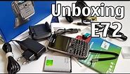 Nokia E72 Unboxing 4K with all original accessories RM-530 review