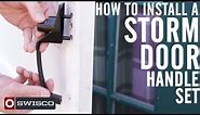 How to Install a Storm Door Handle Set [1080p]