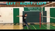 Spiking Footwork (part 1/2) - How to SPIKE a Volleyball Tutorial