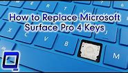 How to Replace Microsoft Surface Pro 4 Keys