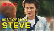 Steve is the Always the Parent | Stranger Things | Netflix