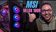 MSI MPG Velox 100R Mid Tower PC Case Overview