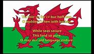 National anthem of Wales (WLS/EN lyrics)