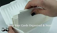 Mr. Pen- Index Card Holder, 2 Pack, 3x5 Index Card Box, Note Card Holder, Flash Card Box, Index Card Holder Box, Note Card Box, Flash Card Holder, Notecard Box, Notecard Holder, Flash Card Organizer