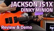 Jackson JS1X Dinky Minion Mini Electric Guitar - Review & Demo