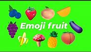 Animated Emoji Fruit GIF Green Screen Pack (Free Download)
