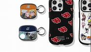 iFace Naruto Shippuden Case for iPhone 13 (6.1 inch) – First Class Shockproof Anime Protective Cell Phone Cover – Akatsuki