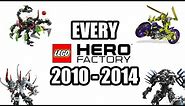 EVERY LEGO HERO FACTORY SET 2010 – 2014 (LEGO HERO FACTORY EVOLUTION)