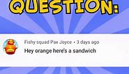 KNUCKLE SANDWICH #annoyingorange #sandwich #puns #meme #jokes