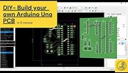 How to design Customized Arduino Uno PCB | Dip Trace | Custom PCB | SME Dehradun