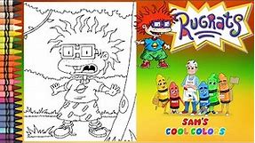 Coloring Chuckie Rugrats | Rugrats Coloring Pages | Crayons
