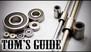 3D printing guides: Radial and linear ball bearings!